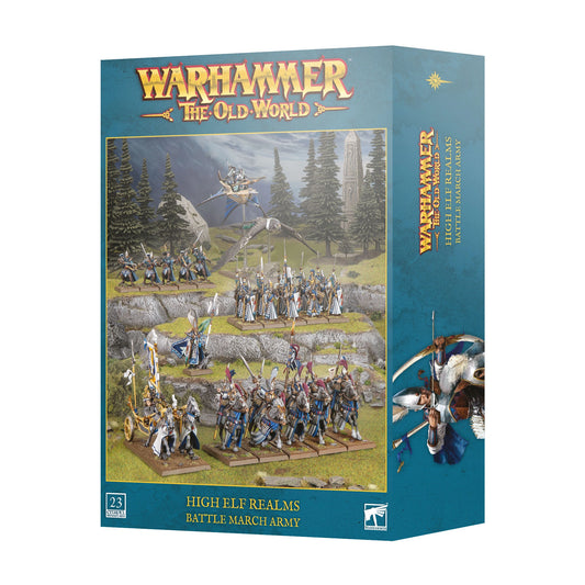 Warhammer The Old World - High Elf Realms - Battle March Army (13-23)