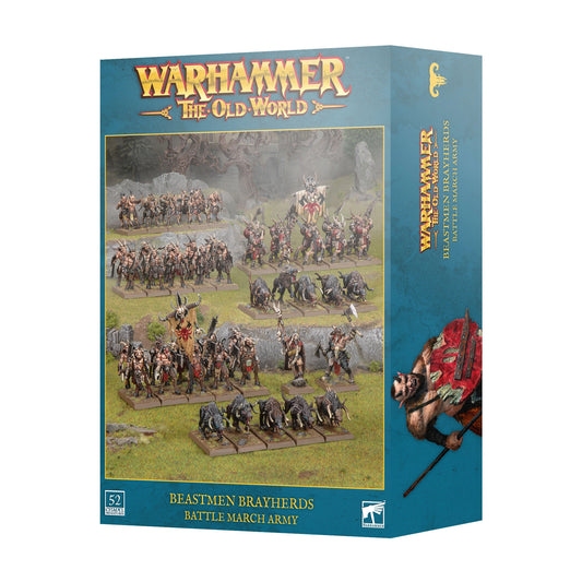 Warhammer The Old World - Beastmen Brayherds - Battle March Army (08-112)