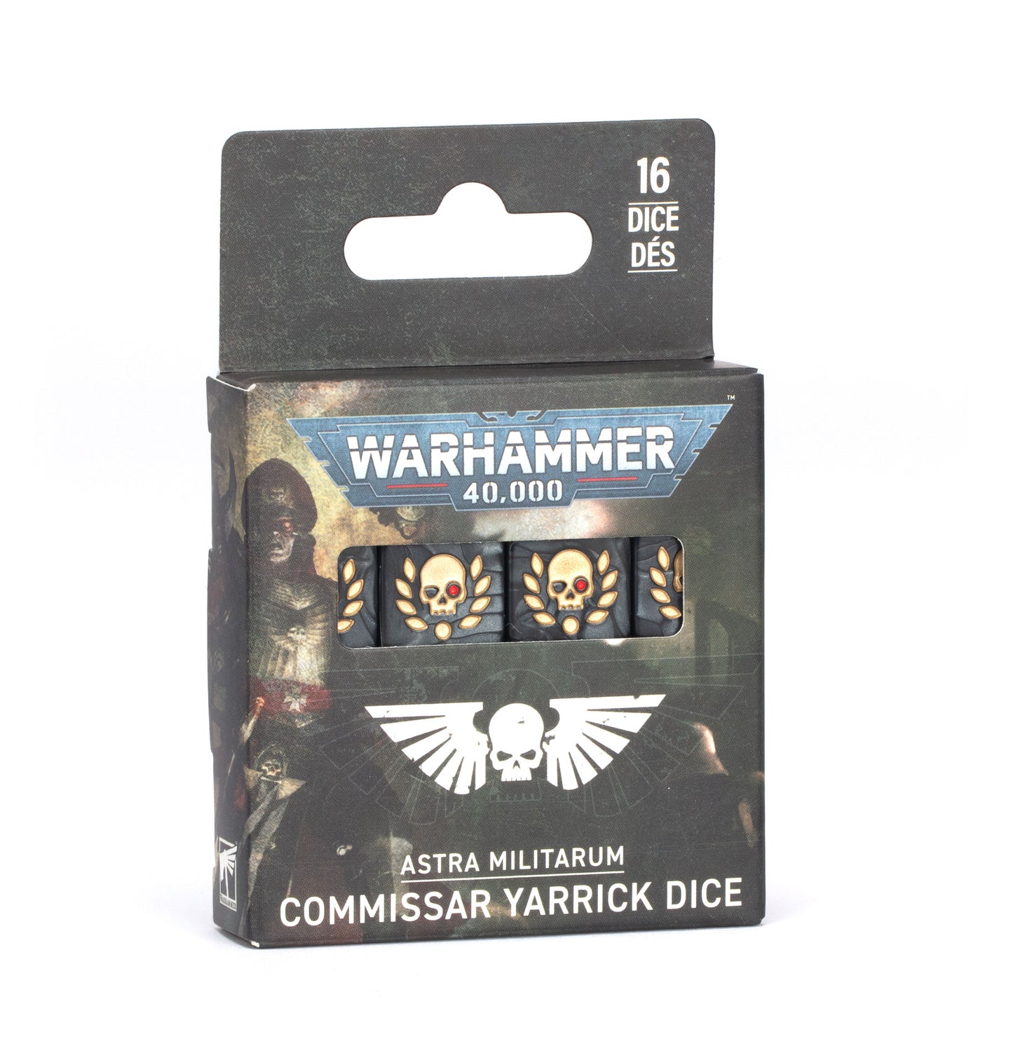 Warhammer 40.000 - Astra Militarum: Kommissar Yarrick Dice-Set (47-83)