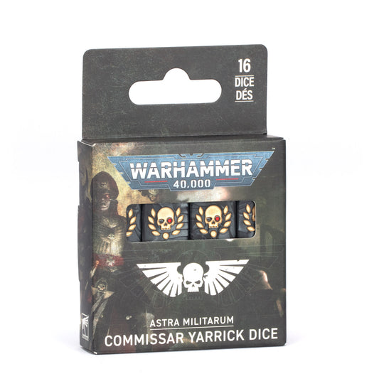 Warhammer 40.000 - Astra Militarum: Kommissar Yarrick Dice-Set (47-83)