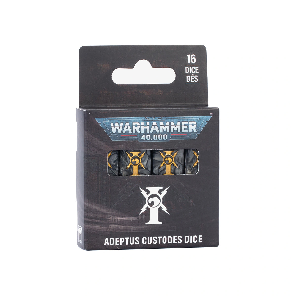 Warhammer 40.000 – Adeptus Custodes - Dice (01-16)