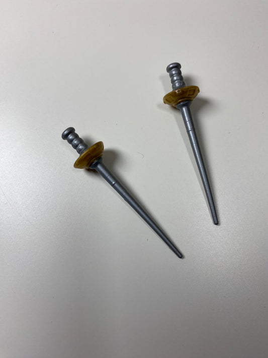 Playmobil 2x Degen - Schwert - Musketier - Ritter - Ersatzteil