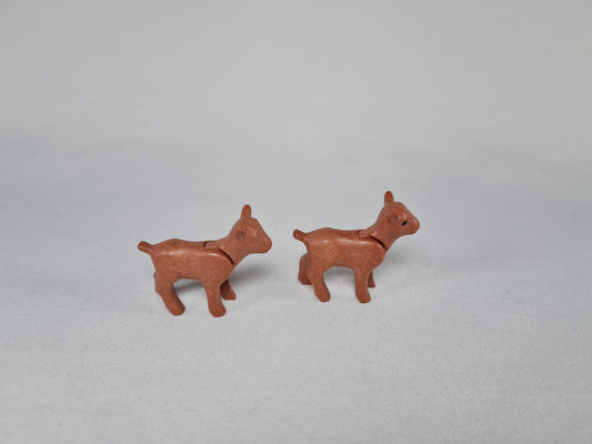 Playmobil 2x kleine Ziegen - Bauernhof  - Tier - Ersatzteil - Zubehör