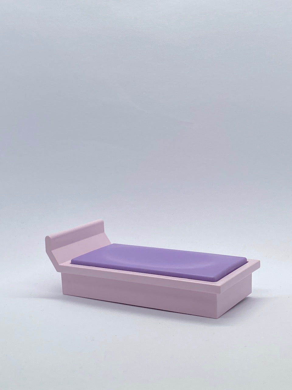 Playmobil Bett rosa-lila - Möbel - Ersatzteil - A0046