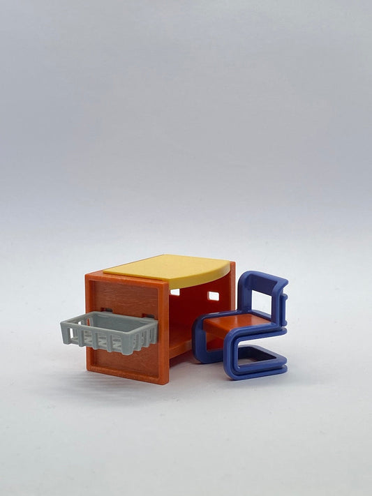 Playmobil Kindertisch - Schreibtisch - Kinderzimmer - Zubehör - A0146