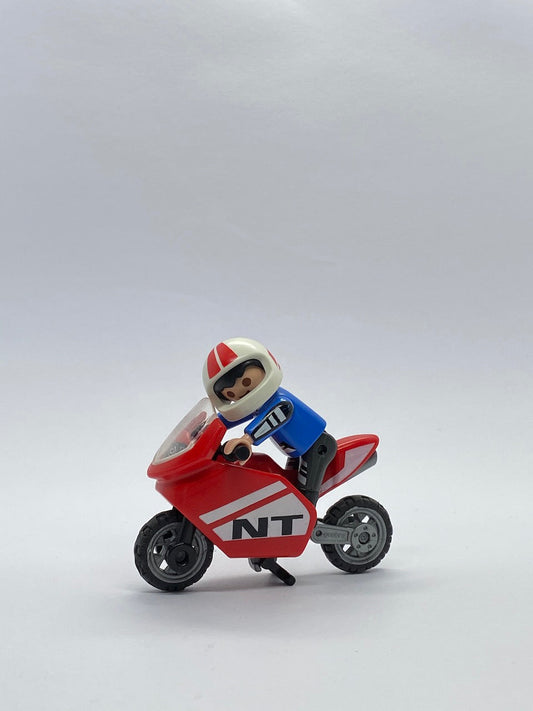 Playmobil Junge mit Motorrad - A0250