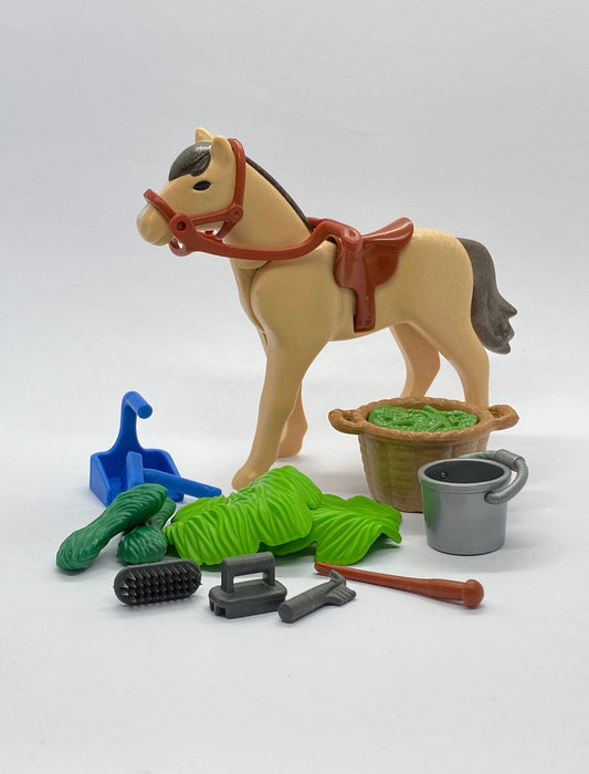 Playmobil Set Pferd mit Zubehör - Futter - A0265