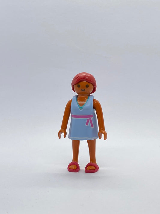 Playmobil Frau mit Kleid - Badelatschen - Figur - A0656