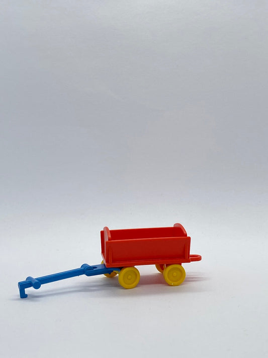 Playmobil Ziehwagen Kinder - Bollerwagen - rot - A0734