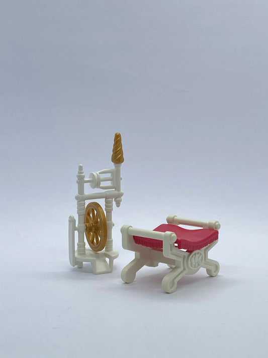 Playmobil Spinnrad mit Sitzhocker - Traumschloss - A1074