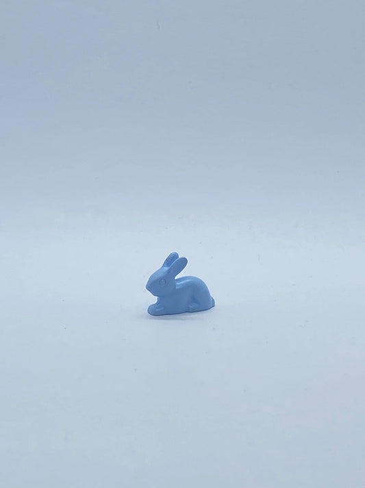 Playmobil Hase - hellblau - liegend - A1154