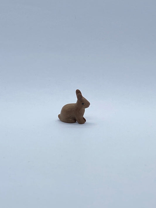 Playmobil Hase - dunkelbraun - Sitzend - A1164