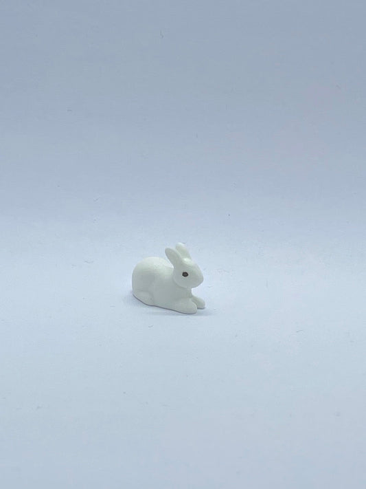 Playmobil Hase - weiß - liegend - A1165