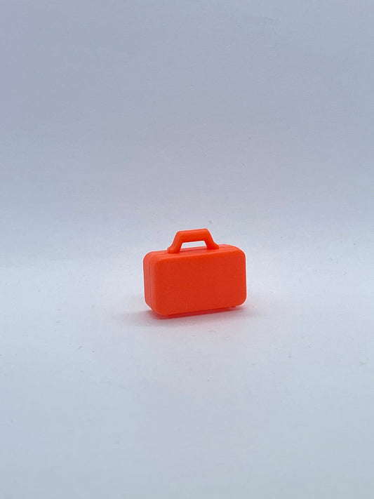Playmobil Koffer - rot-orange - A1253