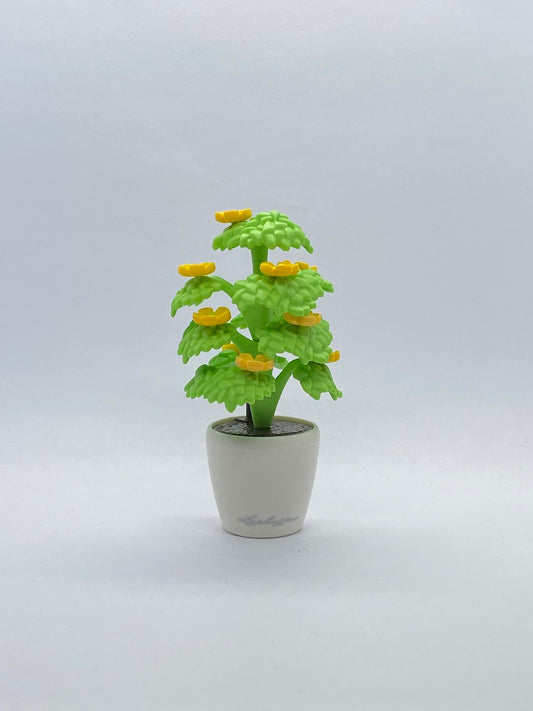 Playmobil Bäumchen im Topf - Pflanze - weißer Blumenkübel - A1266