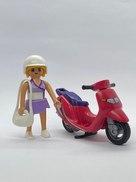 Playmobil Frau mit Roller - A1453