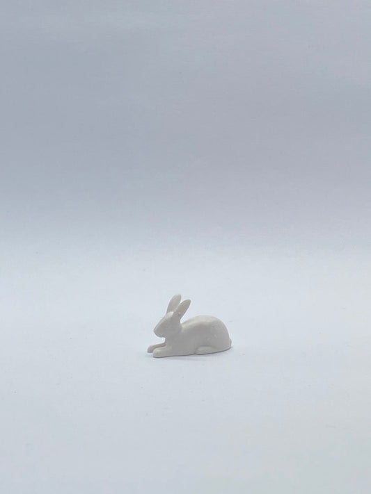 Playmobil Hase - weiß mit langen Ohren - liegend - A1505