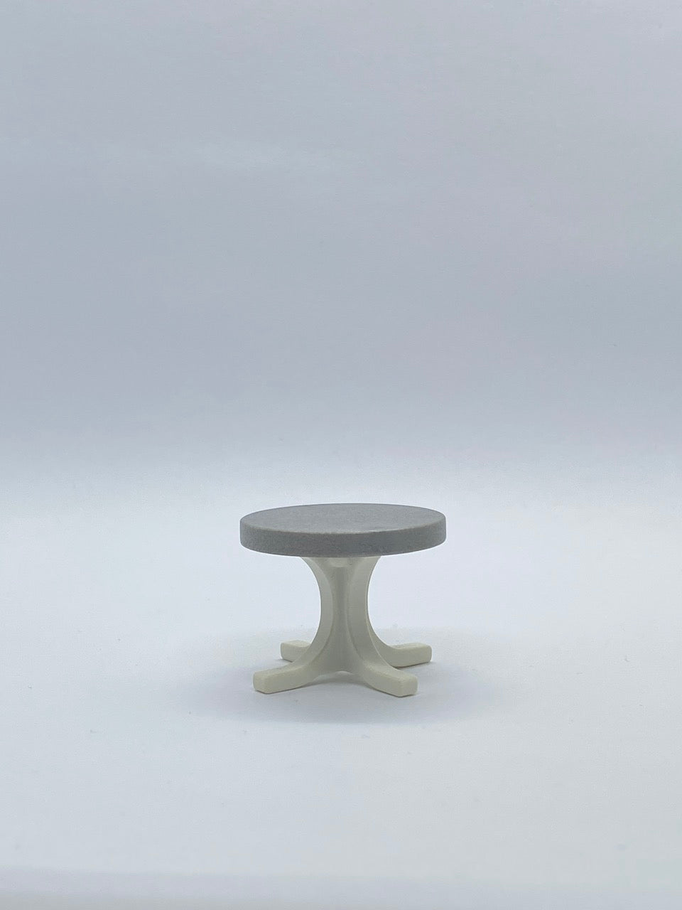 Playmobil Tisch - klein - weiß - silber - A1764