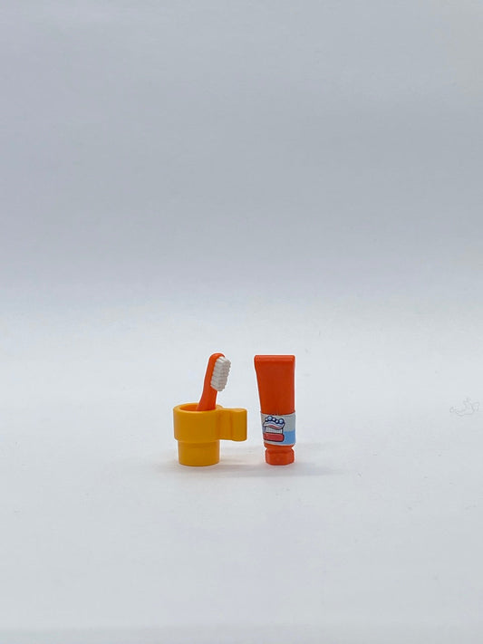 Playmobil Zahnputzbecher mit Zahnpasta und Zahnbürste - Badezimmer - Zubehör - A1775