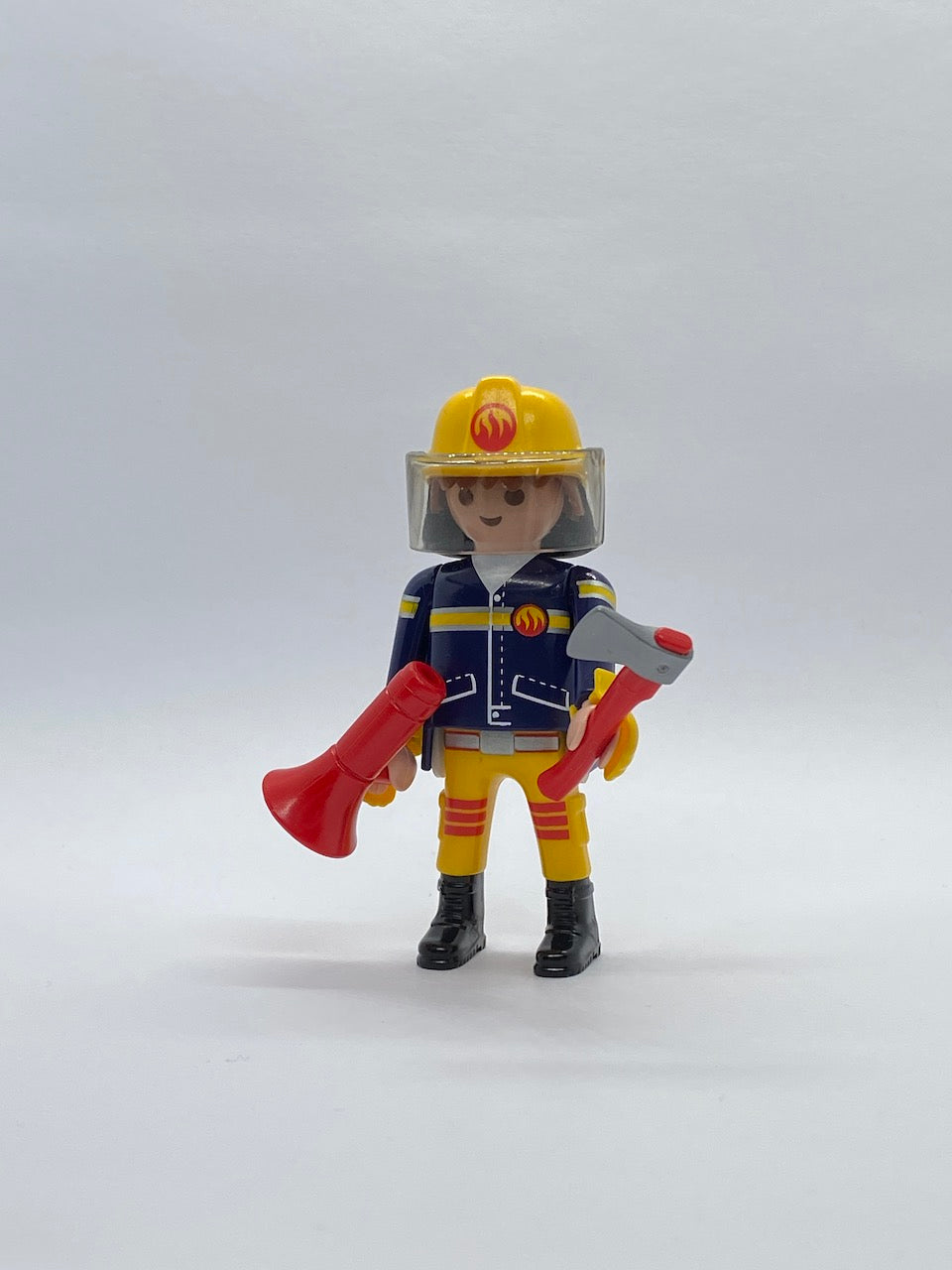 Playmobil Feuerwehrmann mit Axt und Megaphon - A1806