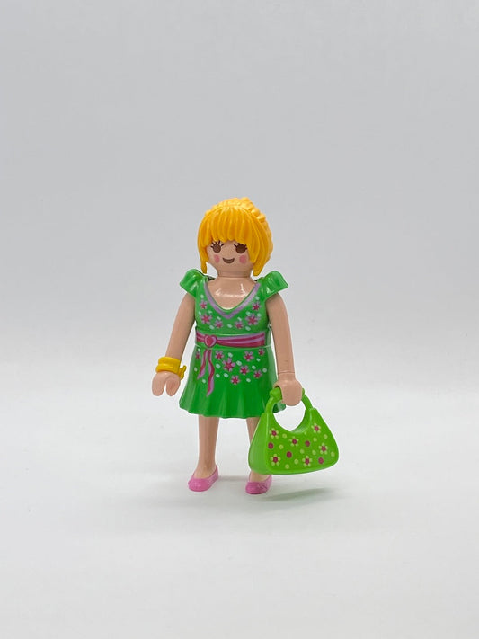 Playmobil Frau mit Kleid und Tasche - Figur - A2299