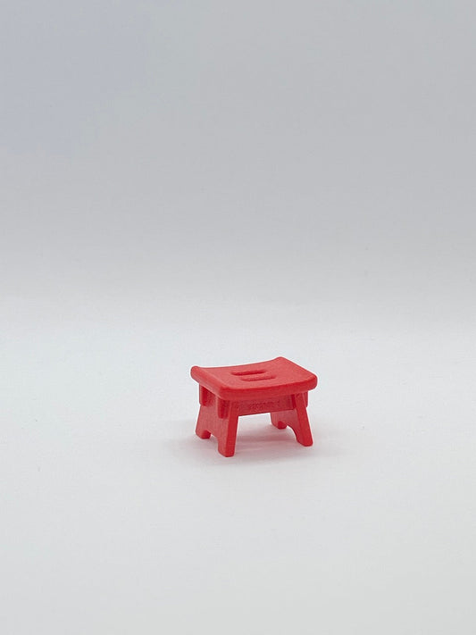 Playmobil Hocker - rot - A2307