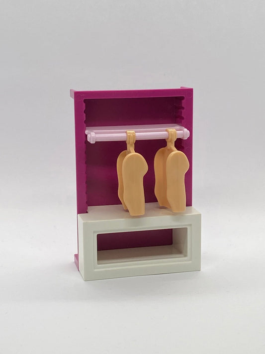 Playmobil Kleiderschrank mit Aufhängung und Kleiderbügel - A2679