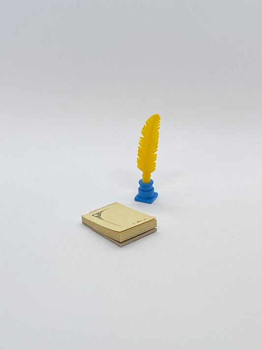 Playmobil Schreiblock mit Feder - Vintage - A2793