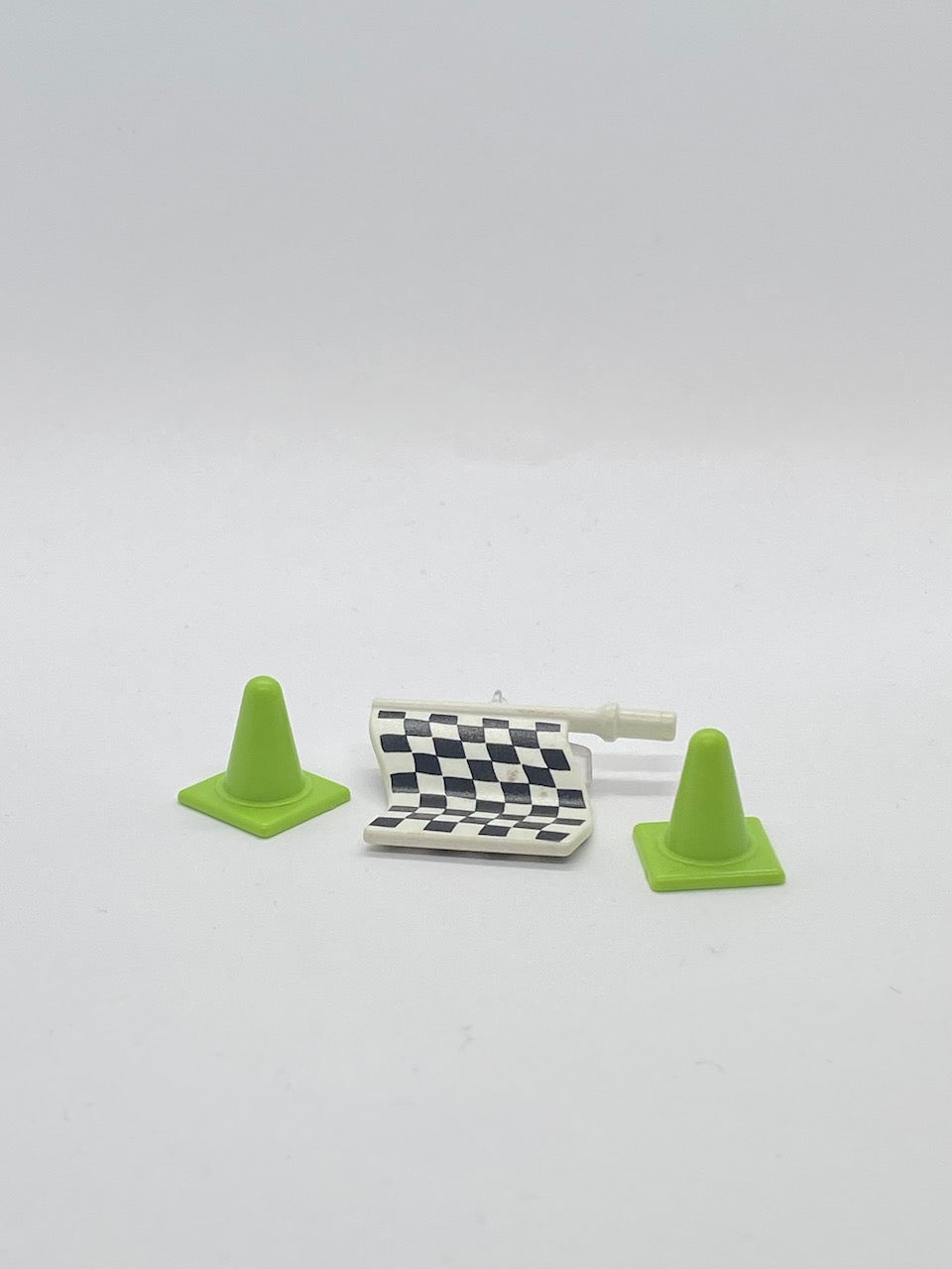 Playmobil Go-Kart Zubehör - Fahne - Hütchen - A2923