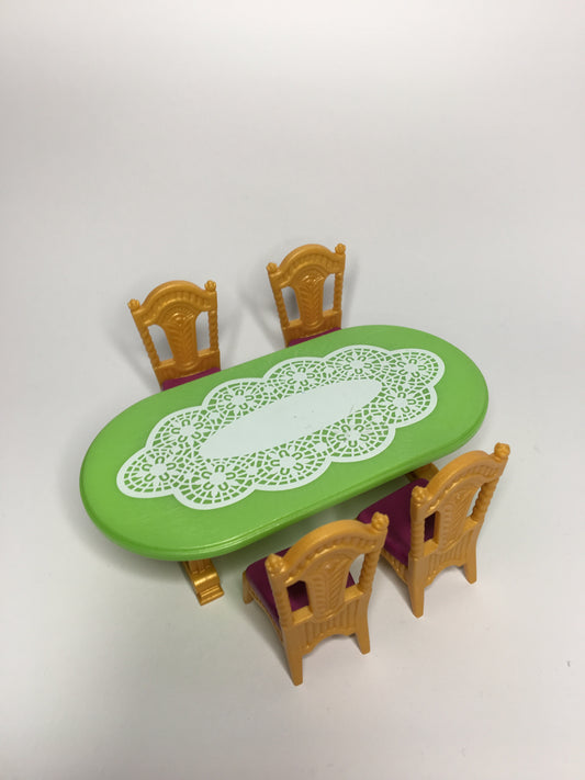 Playmobil Tisch mit 4x Stühlen - Traumschloss - C0782