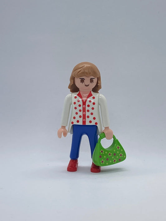 Playmobil Frau mit Tasche - Figur - 9902