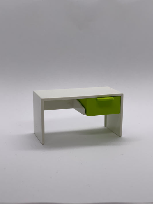 Playmobil Schreibtisch - weiß - B0247