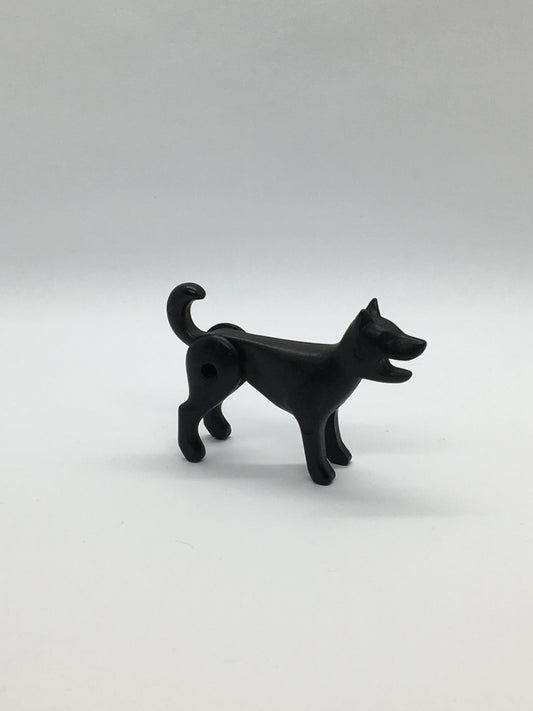 Playmobil Hund - schwarz - Vintage - C1311