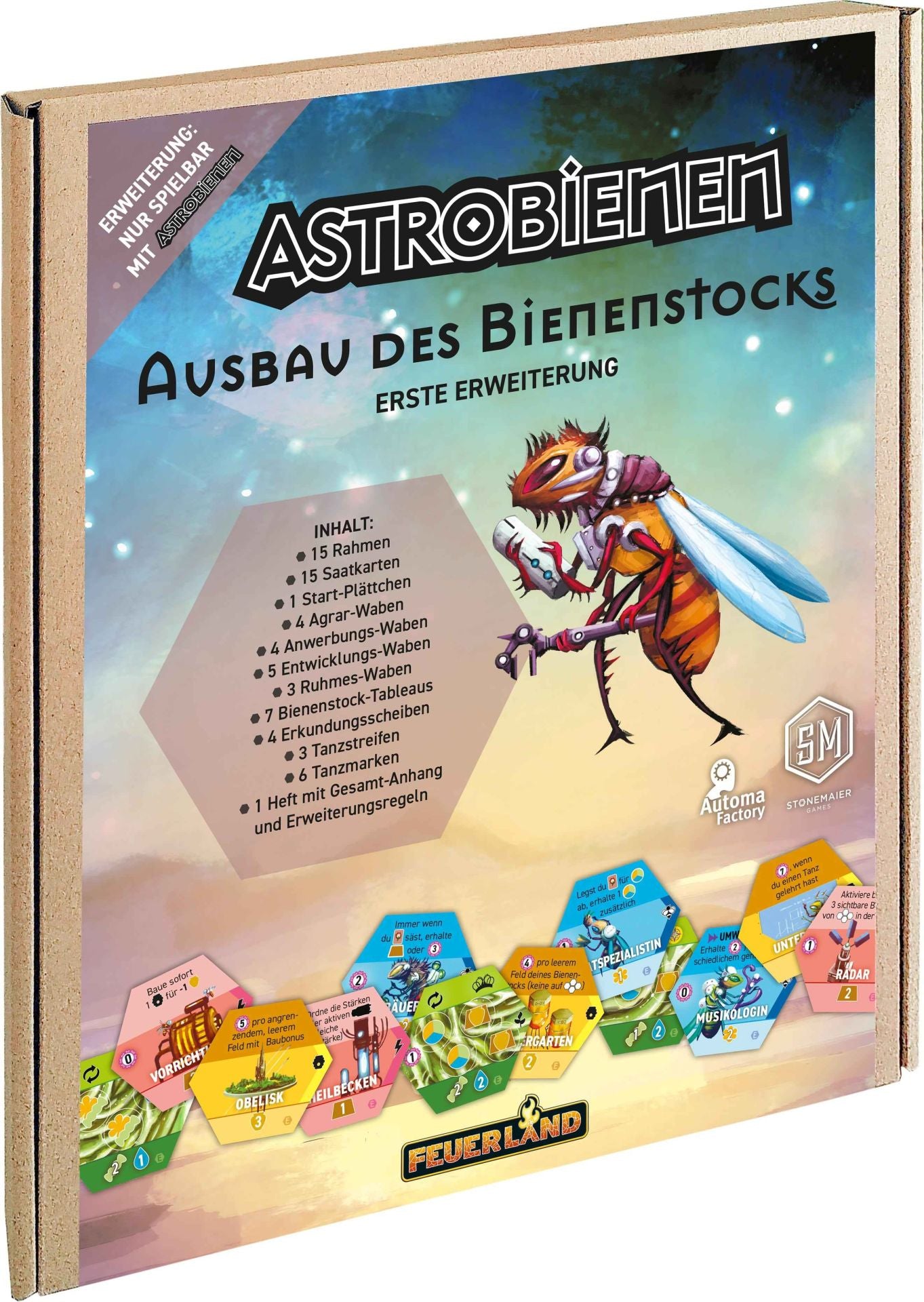 Feuerland - Astrobienen: Ausbau des Bienenstocks