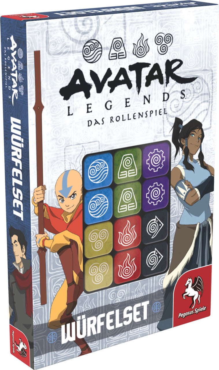Avatar Legends – Das Rollenspiel: Würfelset - Pegasus