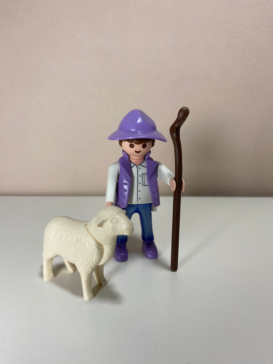 Playmobil Schäfer mit Schaf - Sonderedition - Milka
