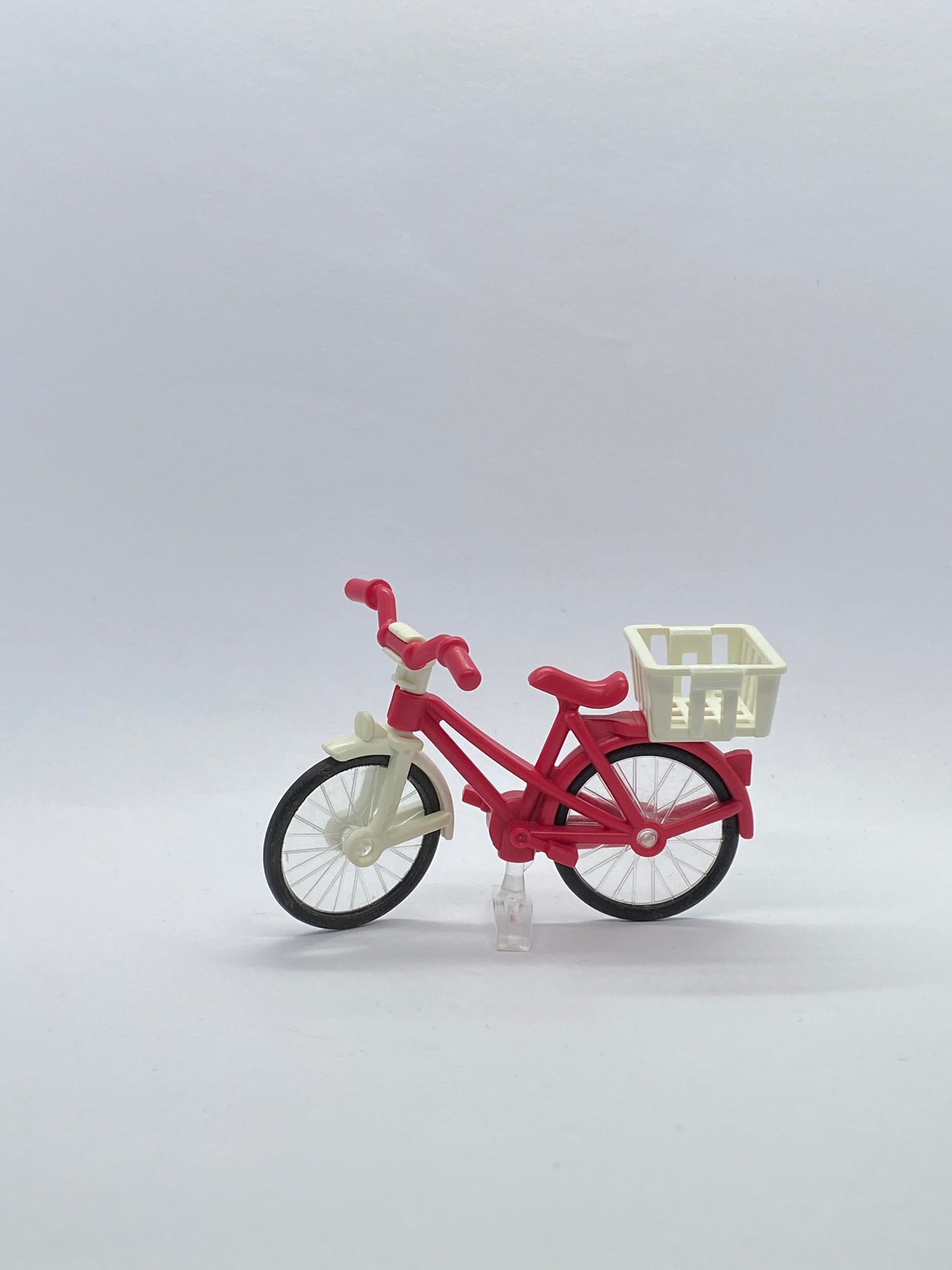 playmobil fahrrad mit anhänger Playmobil Fahrrad mit Körbchen - fuchsia