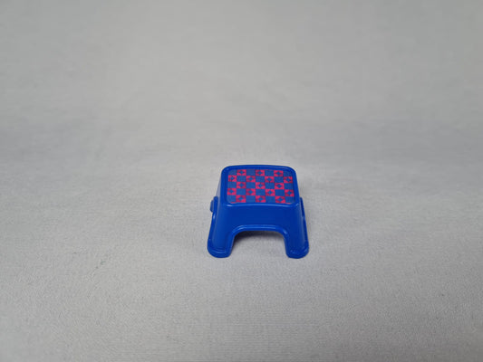Playmobil blauer Hocker -Badezimmer-Zubehör-Ersatzteile
