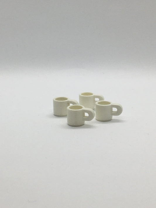 Playmobil 4x Tasse - weiß - C2338