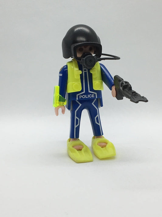 Playmobil Polizeitaucher mit Harpune - Polizei - C2413