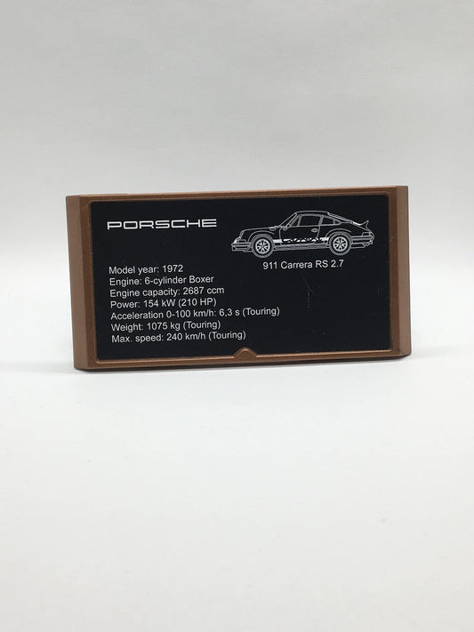Playmobil Schild - Porsche - C2538