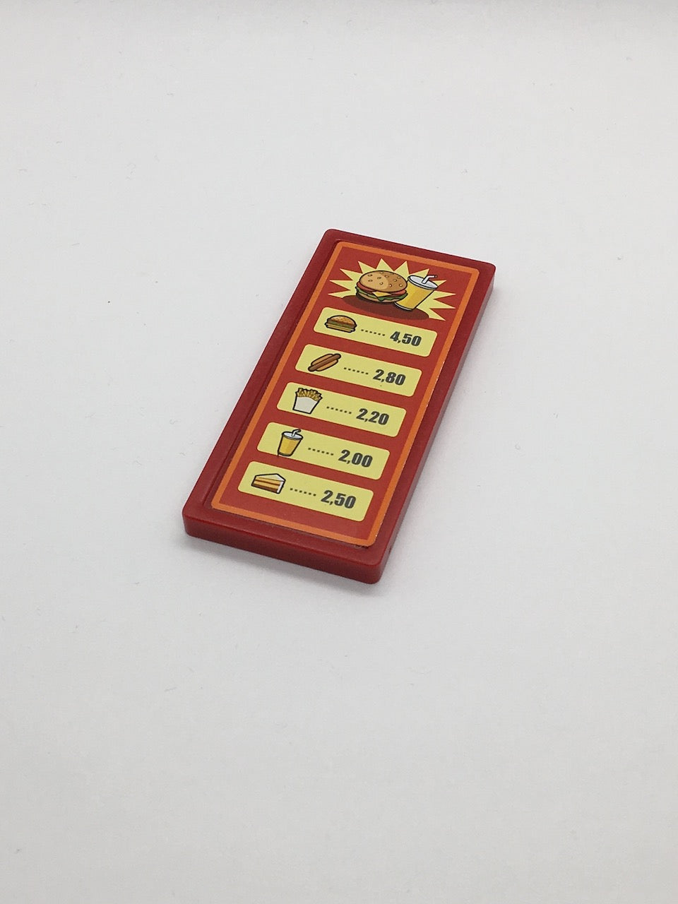 Playmobil Schild Burgerladen - C2562