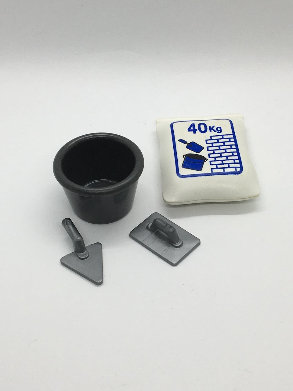 Playmobil Sack mit Mörtel und Zubehör - Baustelle - Zubehör - C2590