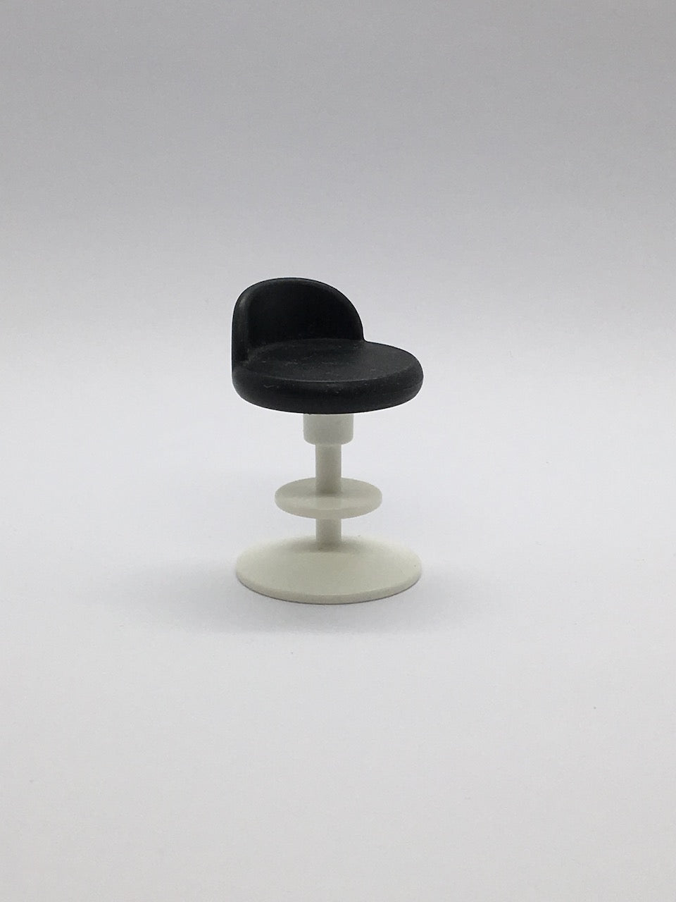 Playmobil Hocker - Stuhl - schwarz-weiß - C2817