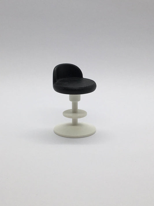 Playmobil Hocker - Stuhl - schwarz-weiß - C2817