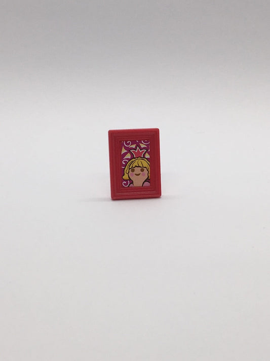 Playmobil Bild - rot - Prinzessin - C2836