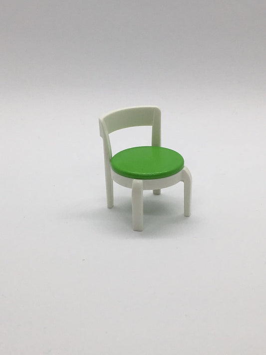 Playmobil Stuhl - grün/weiß - Möbel - C2885