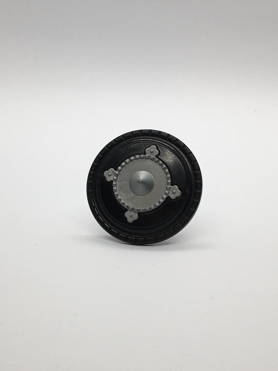 Playmobil Schild - rund - schwarz,silber - C2924