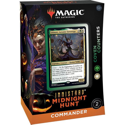 Magic the Gathering - Innistrad: Midnight Hunt Commander Deck 1 - Coven Counters (1 Deck) - EN