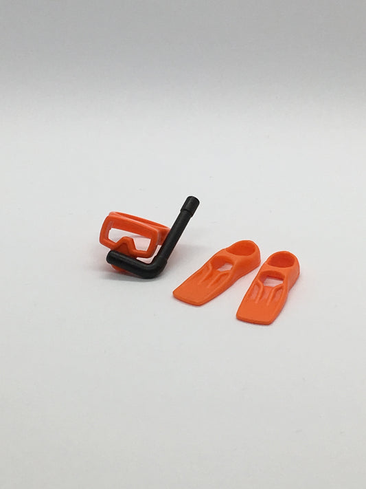 Playmobil Tauchausrüstung für Kinder - Schwimmflossen - Tauchermaske - C0500
